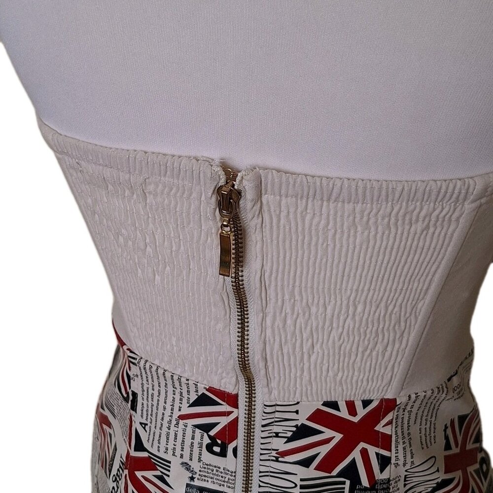 UNION JACK PVC DRESS SIZE LARGE - Picture 5 of 6